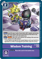 Wisdom Training [P-108] (Blast Ace Box Topper) [Promotional Cards] | Black Swamp Games