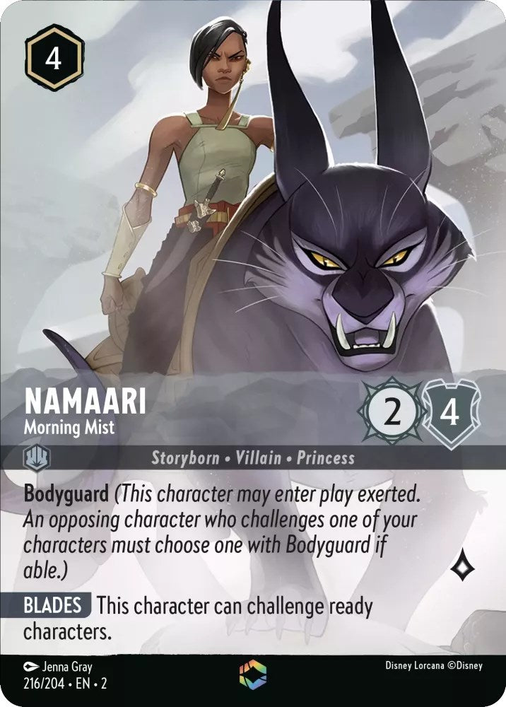 Namaari - Morning Mist (Enchanted) (216/204) [Rise of the Floodborn] | Black Swamp Games