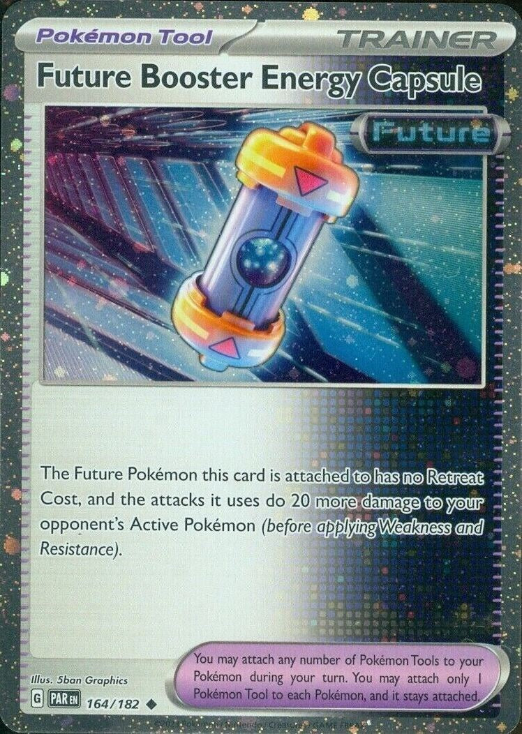 Future Booster Energy Capsule (164/182) (Cosmos Holo) [Scarlet & Violet: Paradox Rift] | Black Swamp Games