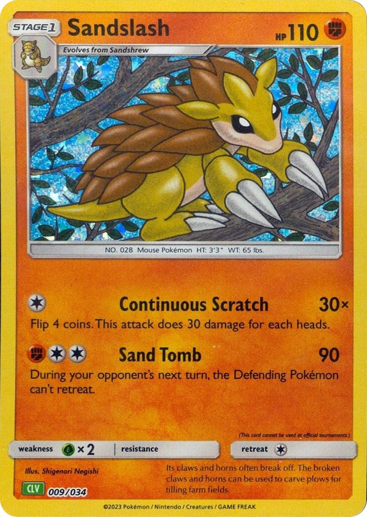 Sandslash [Trading Card Game Classic] | Black Swamp Games