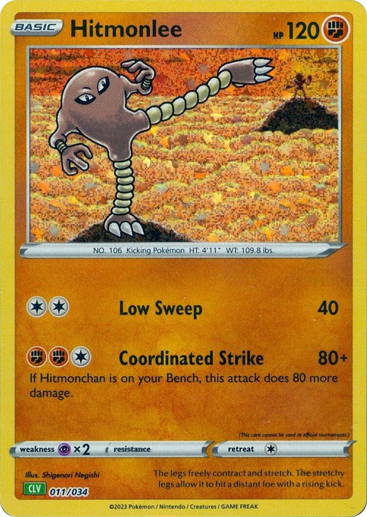 Hitmonlee [Trading Card Game Classic] | Black Swamp Games