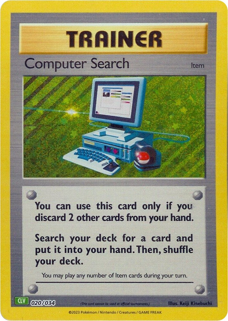 Computer Search (CLV) [Trading Card Game Classic] | Black Swamp Games