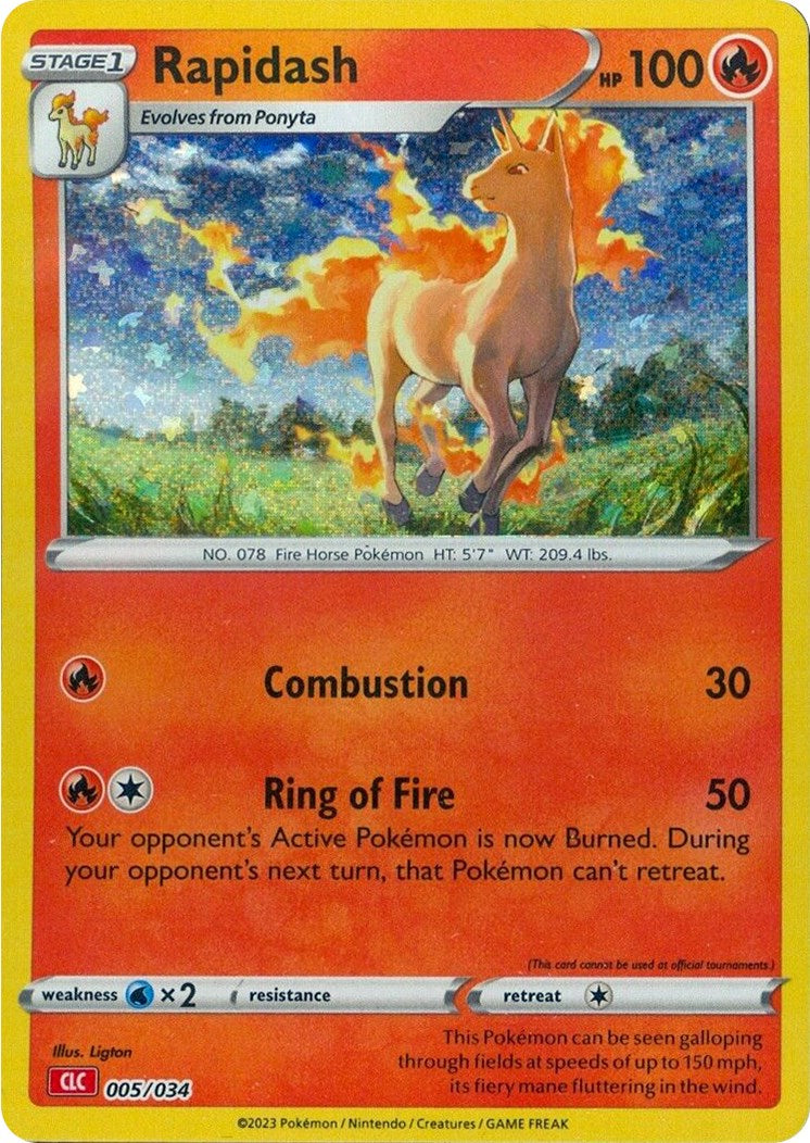 Rapidash [Trading Card Game Classic] | Black Swamp Games