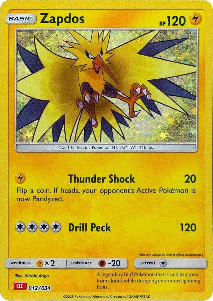 Zapdos [Trading Card Game Classic] | Black Swamp Games