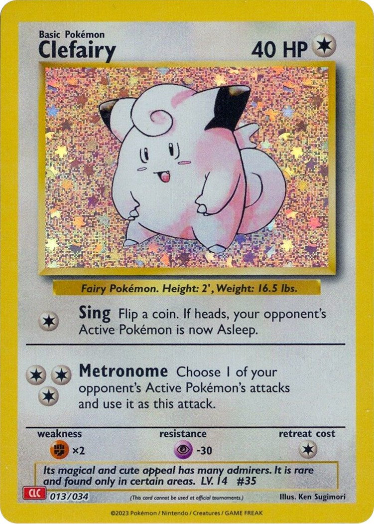 Clefairy [Trading Card Game Classic] | Black Swamp Games