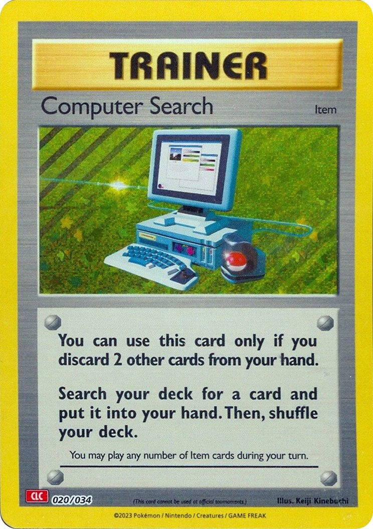 Computer Search (CLC) [Trading Card Game Classic] | Black Swamp Games