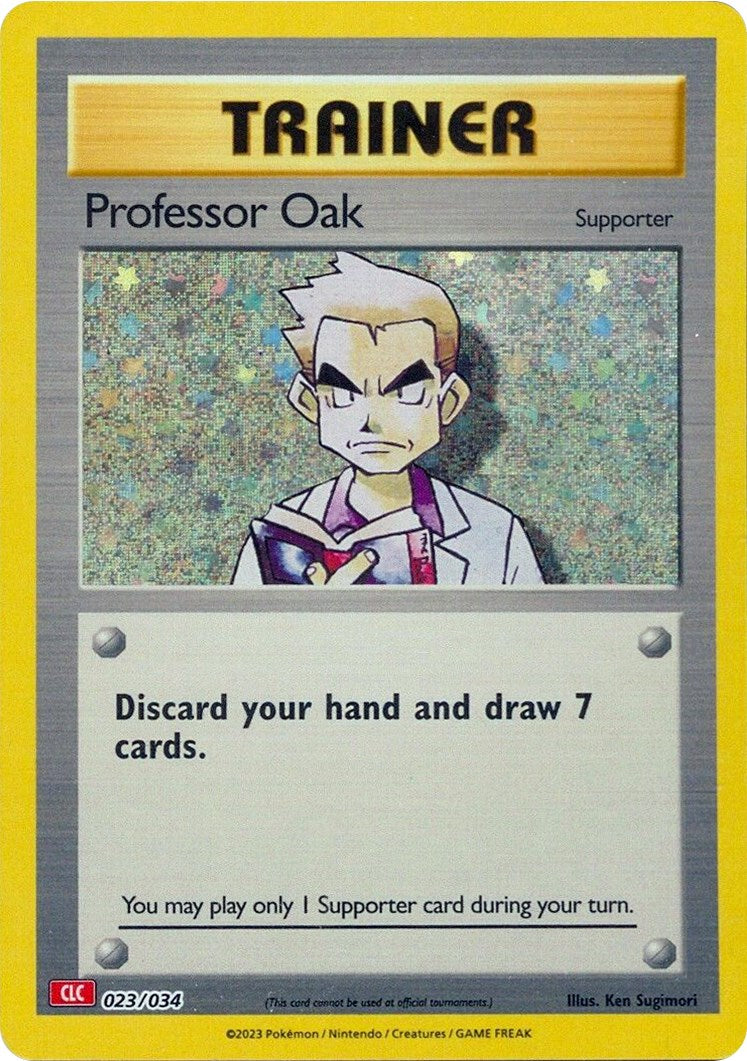 Professor Oak (CLC) [Trading Card Game Classic] | Black Swamp Games