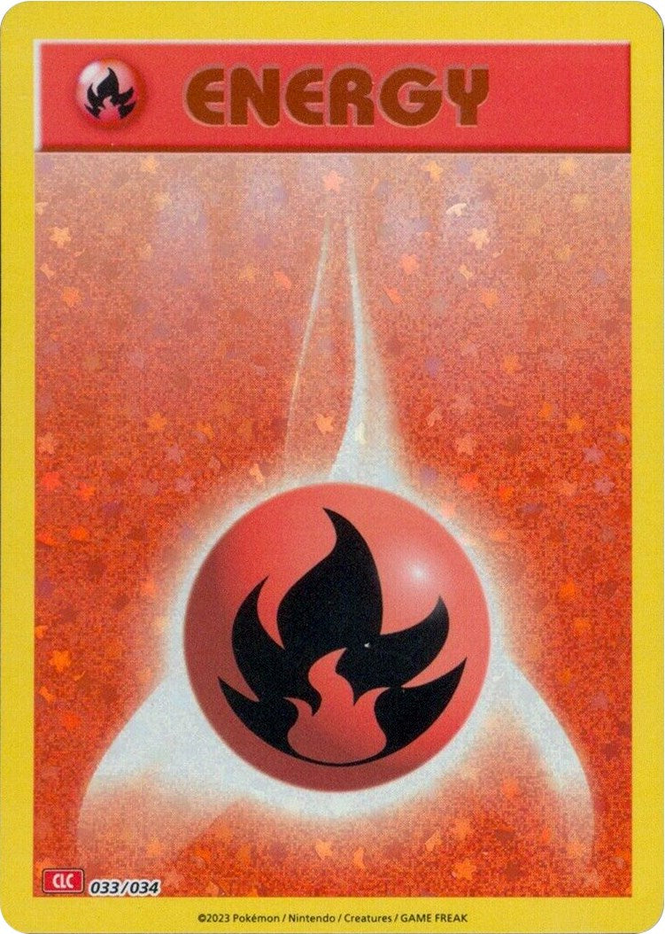 Basic Fire Energy [Trading Card Game Classic] | Black Swamp Games