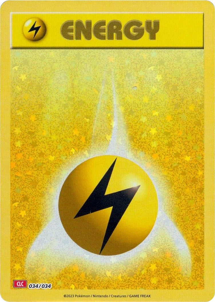 Basic Lightning Energy [Trading Card Game Classic] | Black Swamp Games