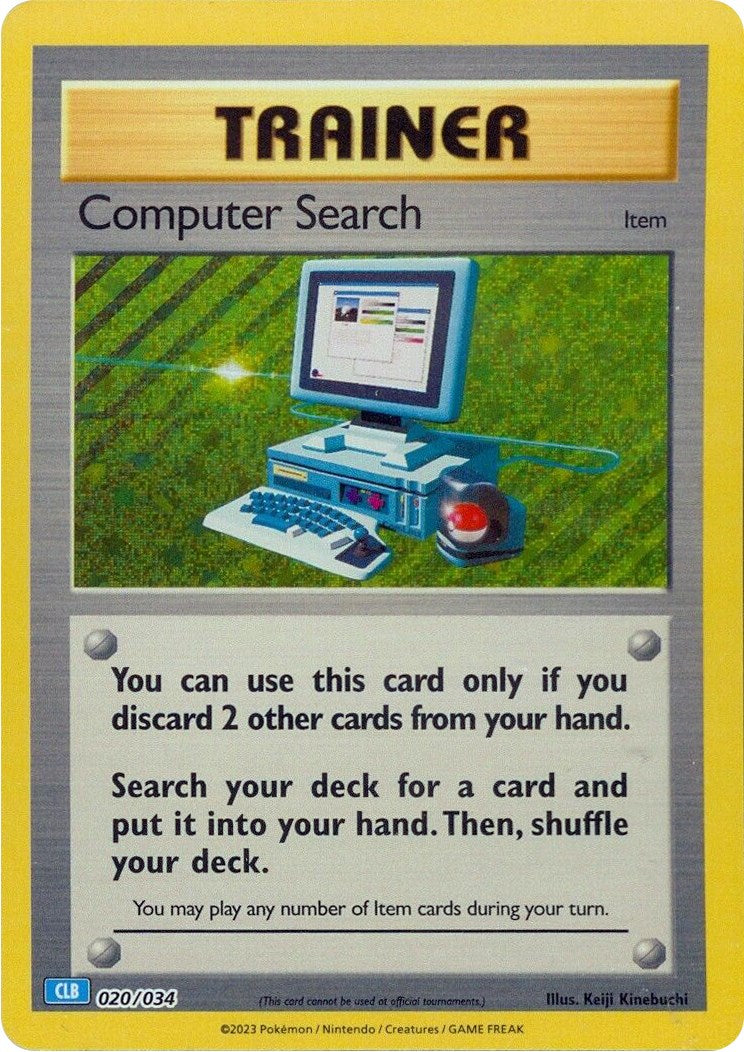 Computer Search (CLB) [Trading Card Game Classic] | Black Swamp Games