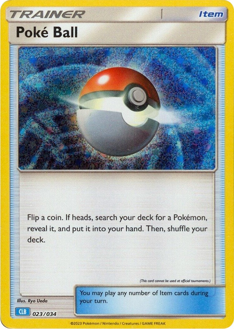 Poke Ball (CLB) [Trading Card Game Classic] | Black Swamp Games