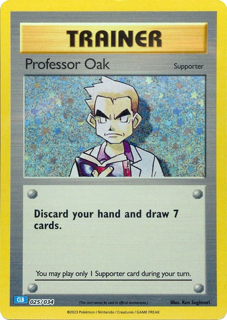 Professor Oak (CLB) [Trading Card Game Classic] | Black Swamp Games