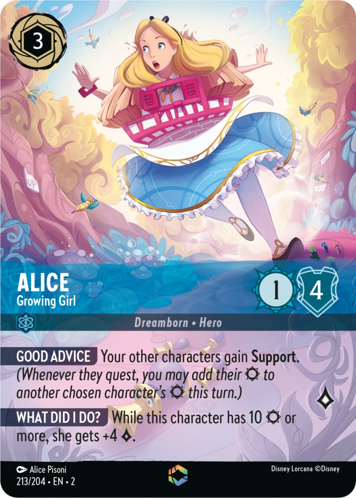 Alice - Growing Girl (Enchanted) (213/204) [Rise of the Floodborn] | Black Swamp Games