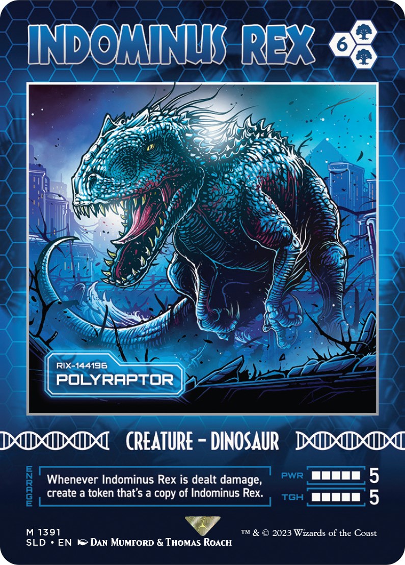 Indominus Rex - Polyraptor [Secret Lair Drop Series] | Black Swamp Games