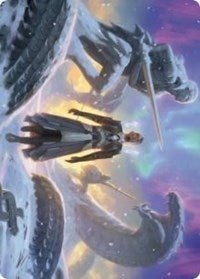 Search for Glory Art Card [Kaldheim Art Series] | Black Swamp Games