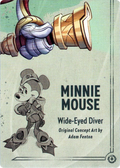 Minnie Mouse - Wide-Eyed Diver Puzzle Insert (Bottom Right) [Rise of the Floodborn] | Black Swamp Games