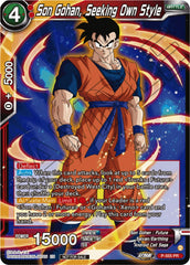 Son Gohan, Seeking Own Style (Zenkai Series Tournament Pack Vol.6) (P-555) [Tournament Promotion Cards] | Black Swamp Games