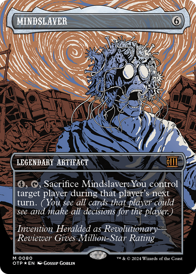 Mindslaver (Textured Foil) [Outlaws of Thunder Junction: Breaking News] | Black Swamp Games