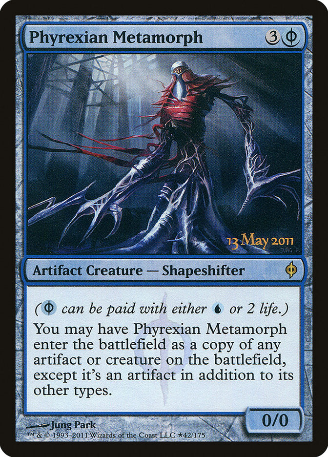 Phyrexian Metamorph [New Phyrexia Prerelease Promos] | Black Swamp Games