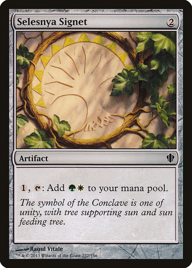 Selesnya Signet [Commander 2013] | Black Swamp Games