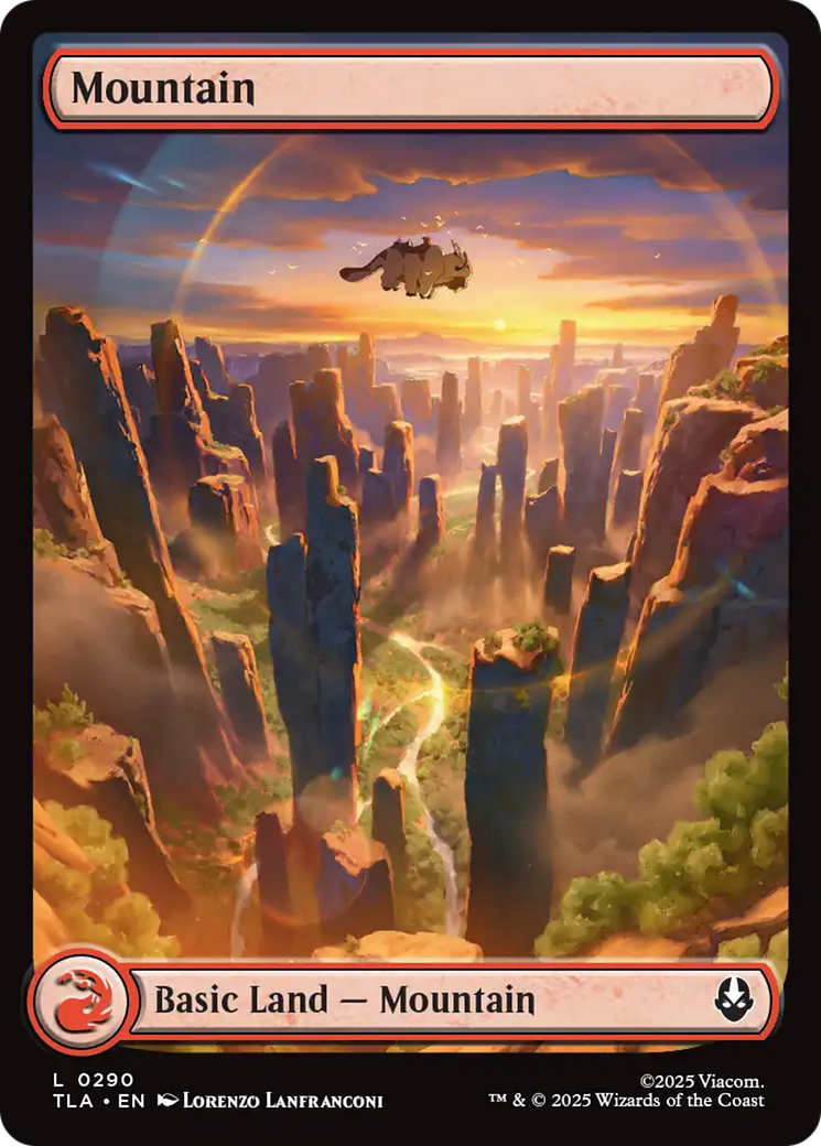 Mountain (290) [Avatar: The Last Airbender] | Black Swamp Games