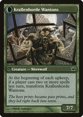 Grizzled Outcasts // Krallenhorde Wantons [Innistrad] | Black Swamp Games