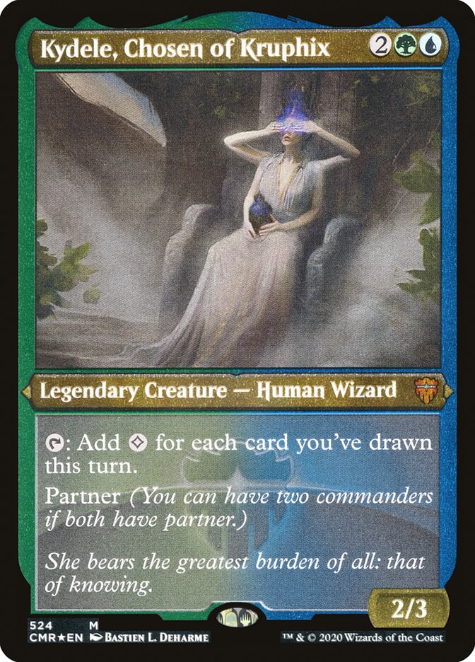 Kydele, Chosen of Kruphix (Etched) [Commander Legends] | Black Swamp Games