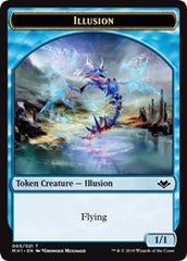 Illusion (005) // Golem (018) Double-Sided Token [Modern Horizons Tokens] | Black Swamp Games