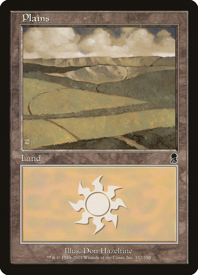 Plains (332) [Odyssey] | Black Swamp Games