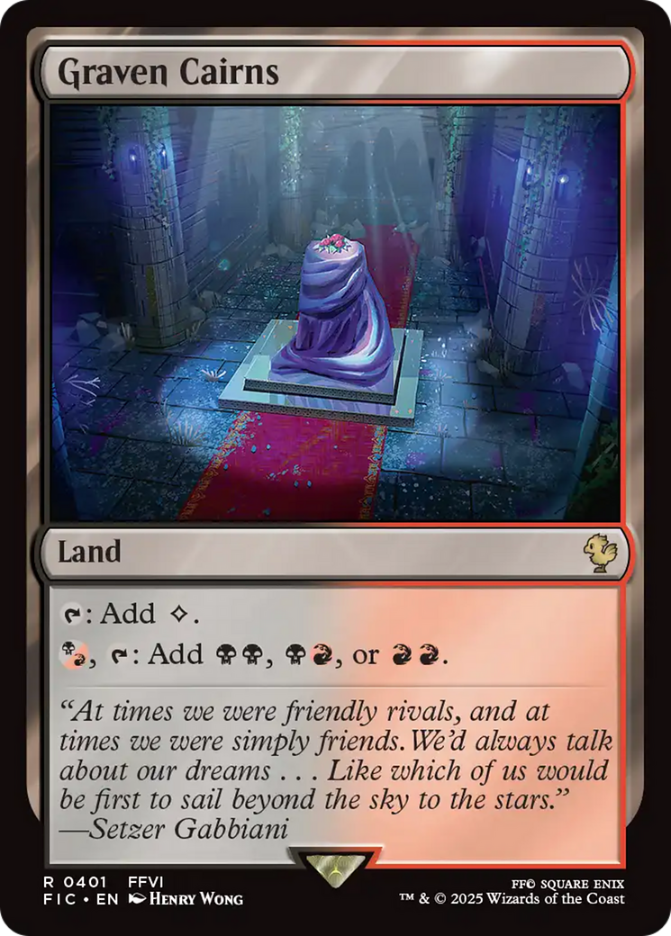 Graven Cairns [FINAL FANTASY Commander] | Black Swamp Games