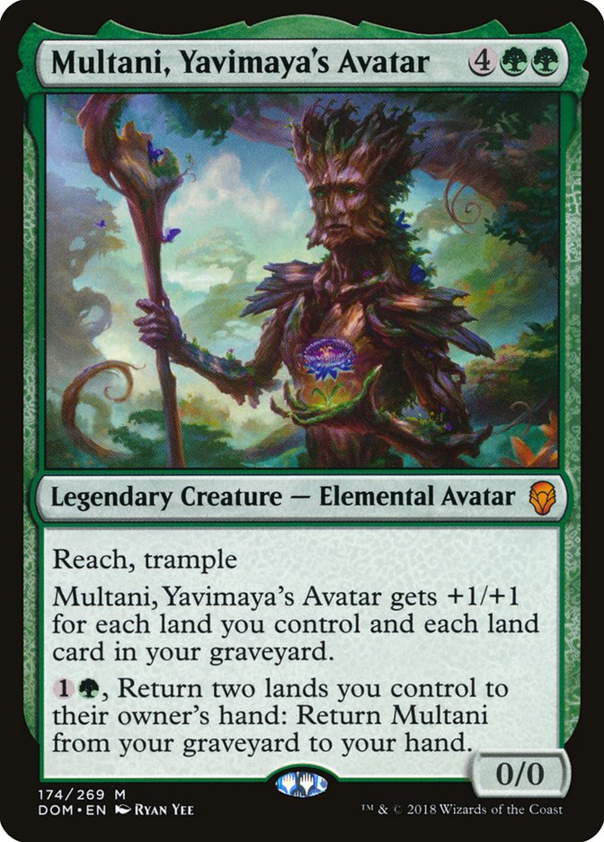 Multani, Yavimaya's Avatar [Dominaria] | Black Swamp Games