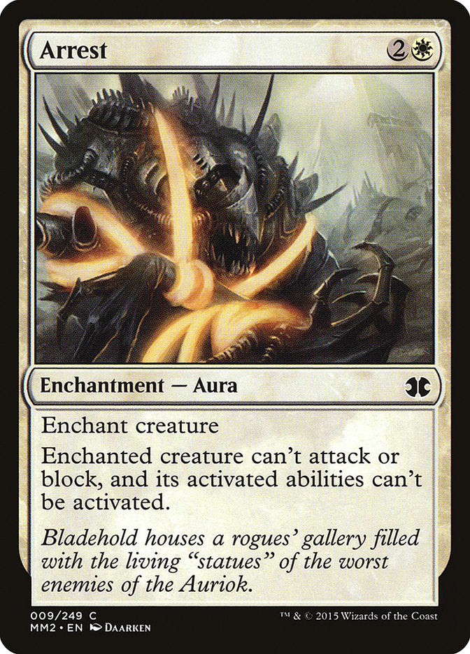 Arrest [Modern Masters 2015] | Black Swamp Games
