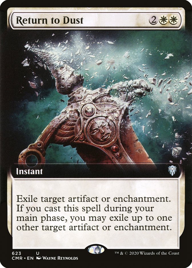 Return to Dust (Extended Art) [Commander Legends] | Black Swamp Games