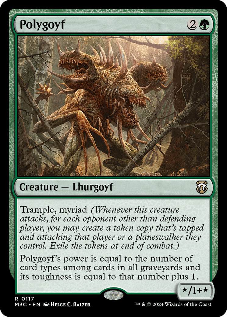 Polygoyf [Modern Horizons 3 Commander] | Black Swamp Games