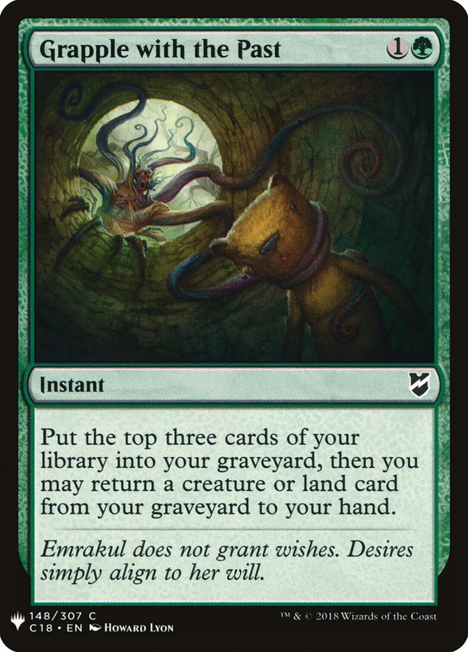 Grapple with the Past [Mystery Booster] | Black Swamp Games