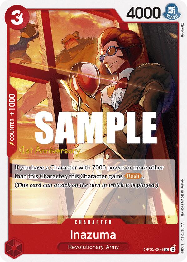 Inazuma [Awakening of the New Era: 1st Anniversary Tournament Cards] | Black Swamp Games