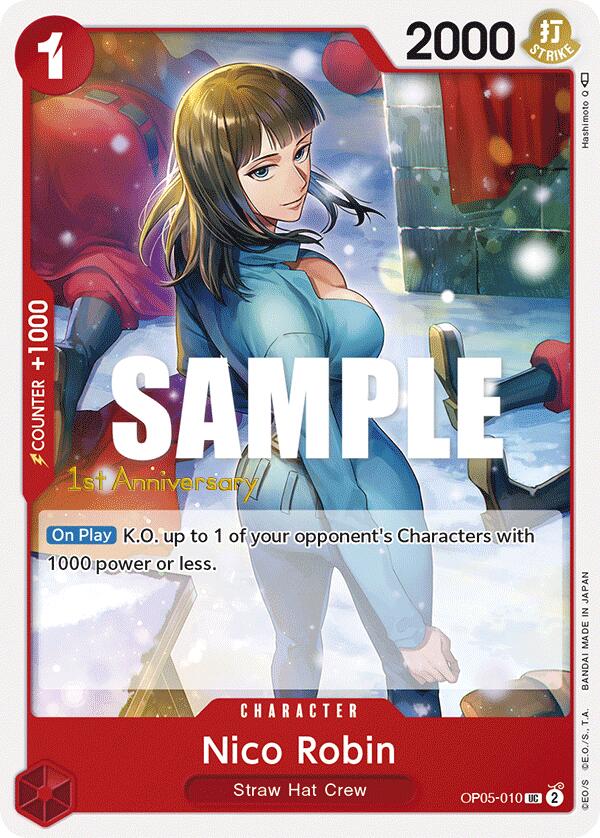 Nico Robin [Awakening of the New Era: 1st Anniversary Tournament Cards] | Black Swamp Games