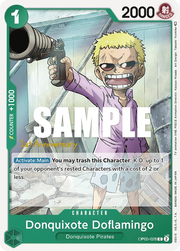 Donquixote Doflamingo [Awakening of the New Era: 1st Anniversary Tournament Cards] | Black Swamp Games