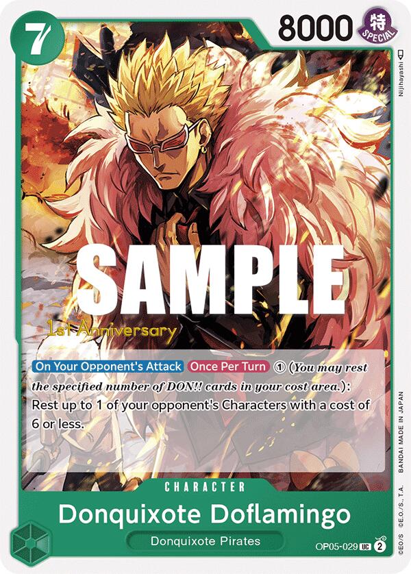Donquixote Doflamingo [Awakening of the New Era: 1st Anniversary Tournament Cards] | Black Swamp Games