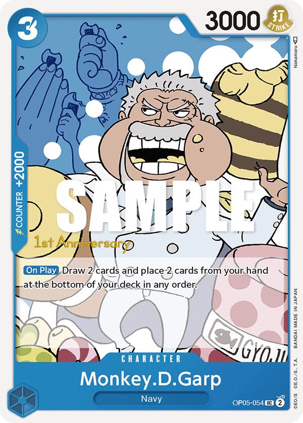 Monkey.D.Garp [Awakening of the New Era: 1st Anniversary Tournament Cards] | Black Swamp Games
