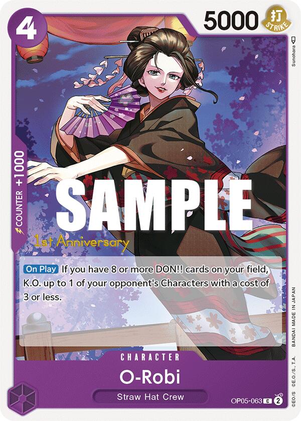 O-Robi [Awakening of the New Era: 1st Anniversary Tournament Cards] | Black Swamp Games