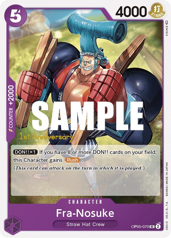 Fra-Nosuke [Awakening of the New Era: 1st Anniversary Tournament Cards] | Black Swamp Games