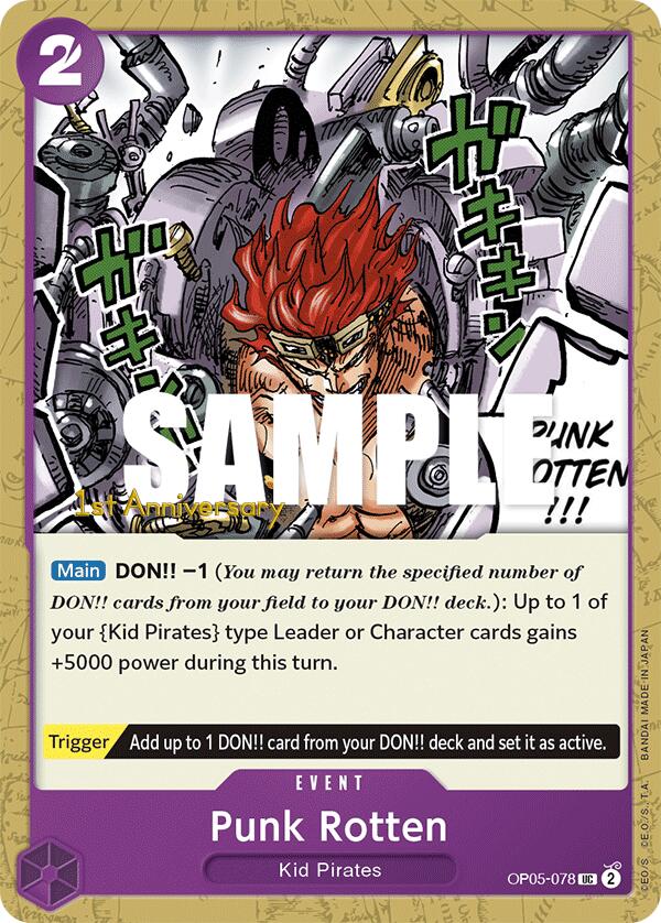 Punk Rotten [Awakening of the New Era: 1st Anniversary Tournament Cards] | Black Swamp Games