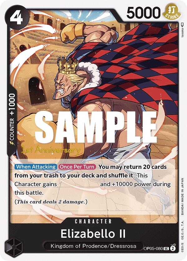 Elizabello II [Awakening of the New Era: 1st Anniversary Tournament Cards] | Black Swamp Games