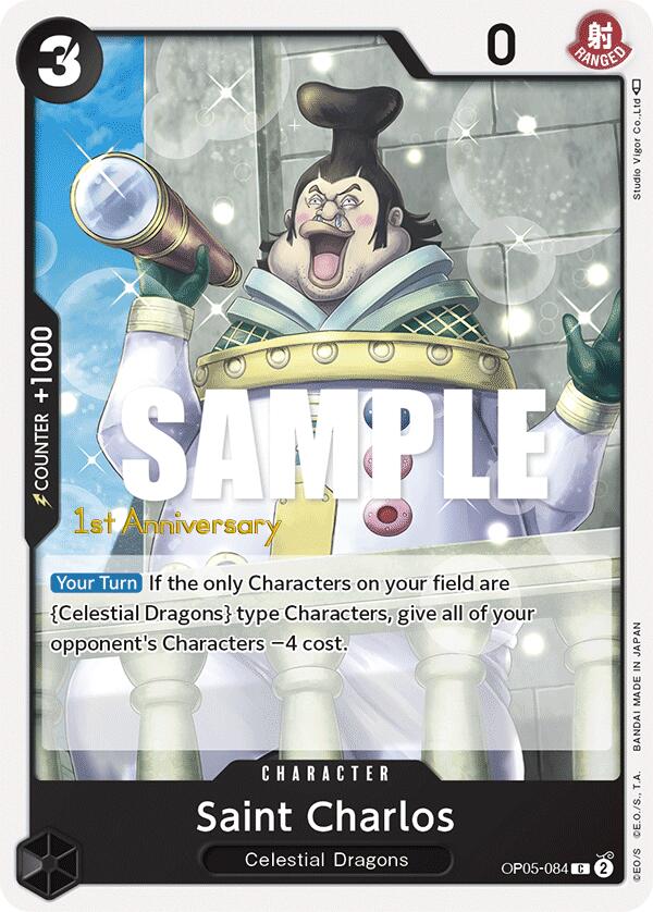 Saint Charlos [Awakening of the New Era: 1st Anniversary Tournament Cards] | Black Swamp Games