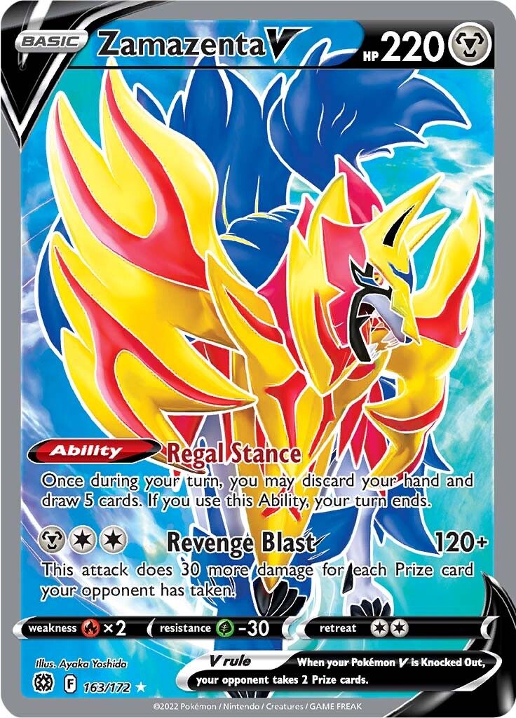 Zamazenta V (163/172) [Sword & Shield: Brilliant Stars] | Black Swamp Games