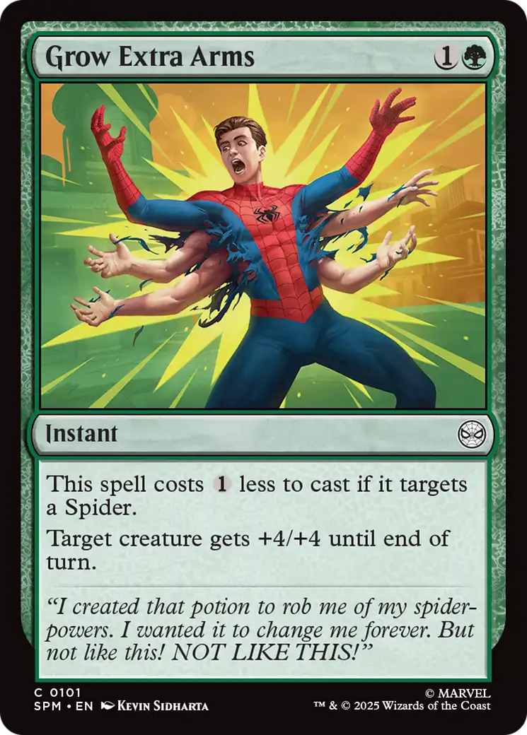 Grow Extra Arms [Marvel's Spider-Man] | Black Swamp Games