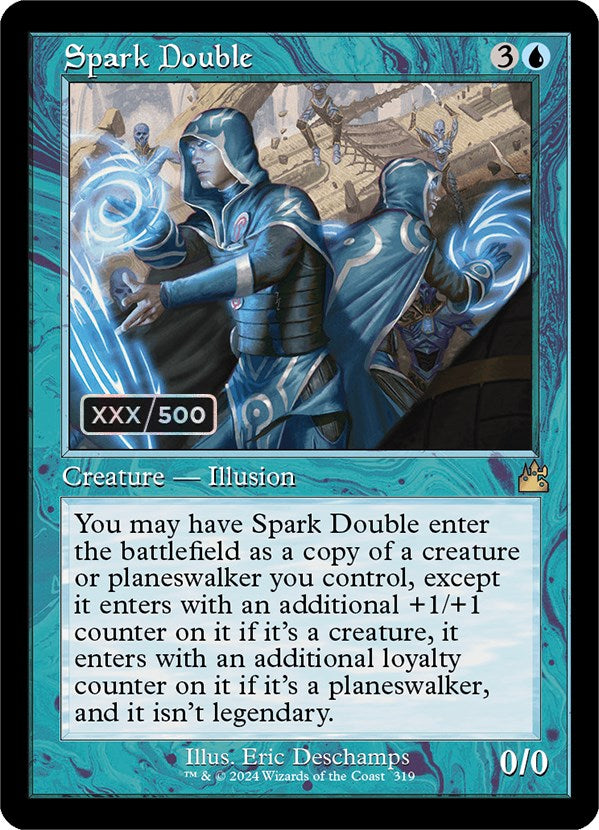 Spark Double (Retro) (Serialized) [Ravnica Remastered] | Black Swamp Games