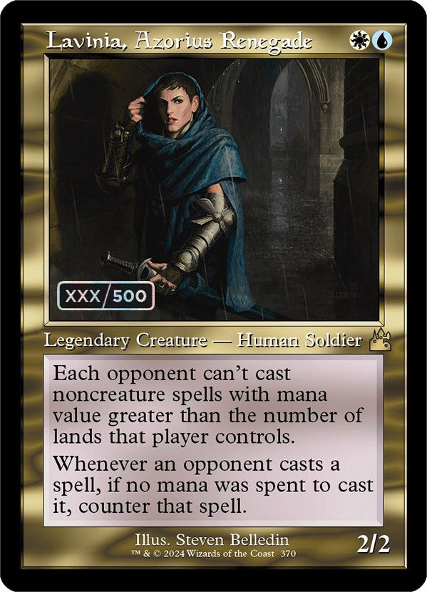 Lavinia, Azorius Renegade (Retro) (Serialized) [Ravnica Remastered] | Black Swamp Games