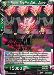 Terror Scythe Goku Black (Titan Player Stamped) (BT3-075) [Tournament Promotion Cards] | Black Swamp Games